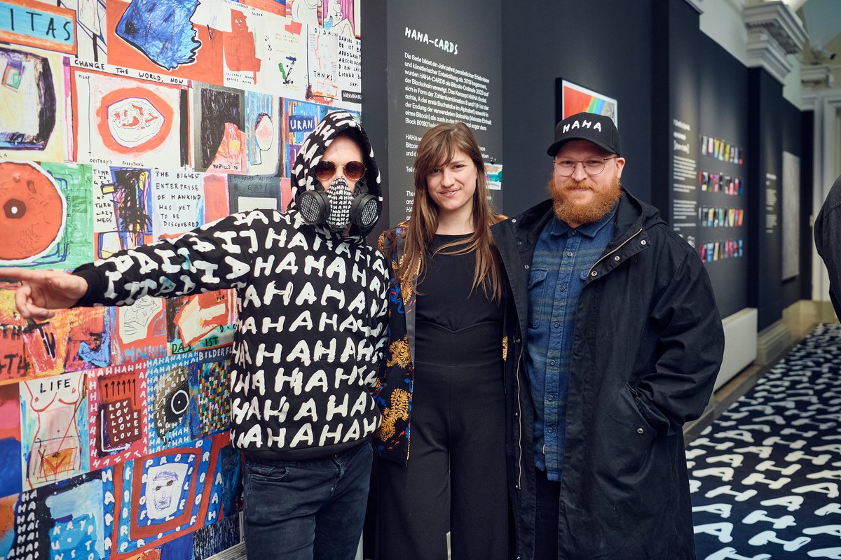 burst_cryptoart's tweet photo. Yesterday a dream came true! 

Here are some impressions from yesterdays opening of my first institutional solo exhibition in the museum "Francisco Carolinum" @ooeculture in Linz

Huge shoutout and thanks beyond words to @Tschuuuuly @204_ai and the team of the museum ❤️‍🔥 https://t.co/ZutNw9SnW3