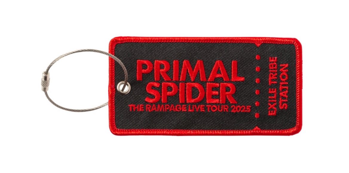 40I5sh's tweet photo. THE RAMPAGE
PRIMAL SPIDER 
ワッペンキーホルダー
3月15日
【求】代行　横浜公演限定ワッペンキーホルダー

【譲】ETS限定　画像のもの

お心当たりある方よろしくお願いいたします。 https://t.co/mDsnnPSlw5