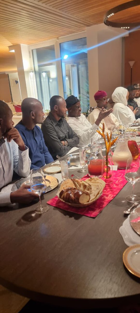 Yesterday was a night of meaningful connections, refelection, and inspiring conversations at the Swiss Ambassador's Residence.I attended an Iftar dinner by H.E Simone Giger alongside the Minister for Education Hon. Haruna Iddrisu, and other distinguished diplomats and dignitaries