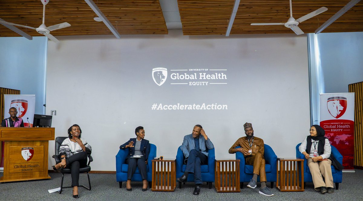 ughe_org's tweet image. We’re honored to host Hon. Paula Ingabire, Rwanda’s Minister of @RwandaICT, today at our Butaro campus for a discussion on #AccelerateAction! #WomenInLeadership #InnovationForEquity.