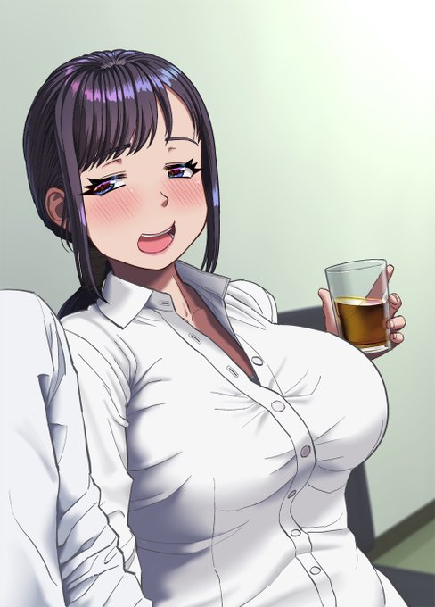 ホワイトデーなのでいつも厳しい女上司と宅吞みデートしたら大変なことに・・・❤️
(1/2) 