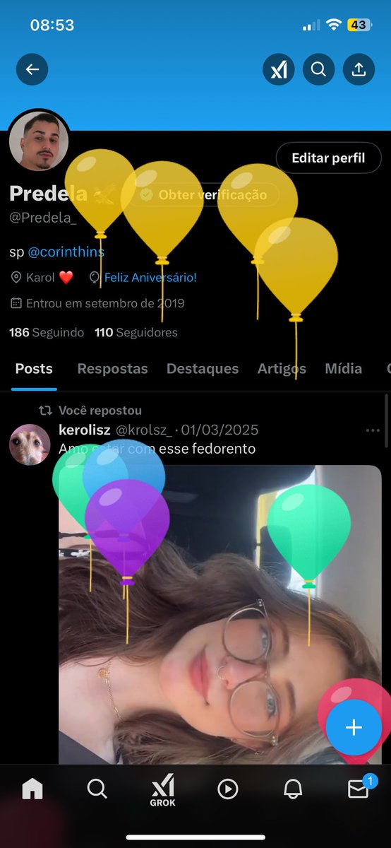 Predela_'s tweet image. Subiu balão