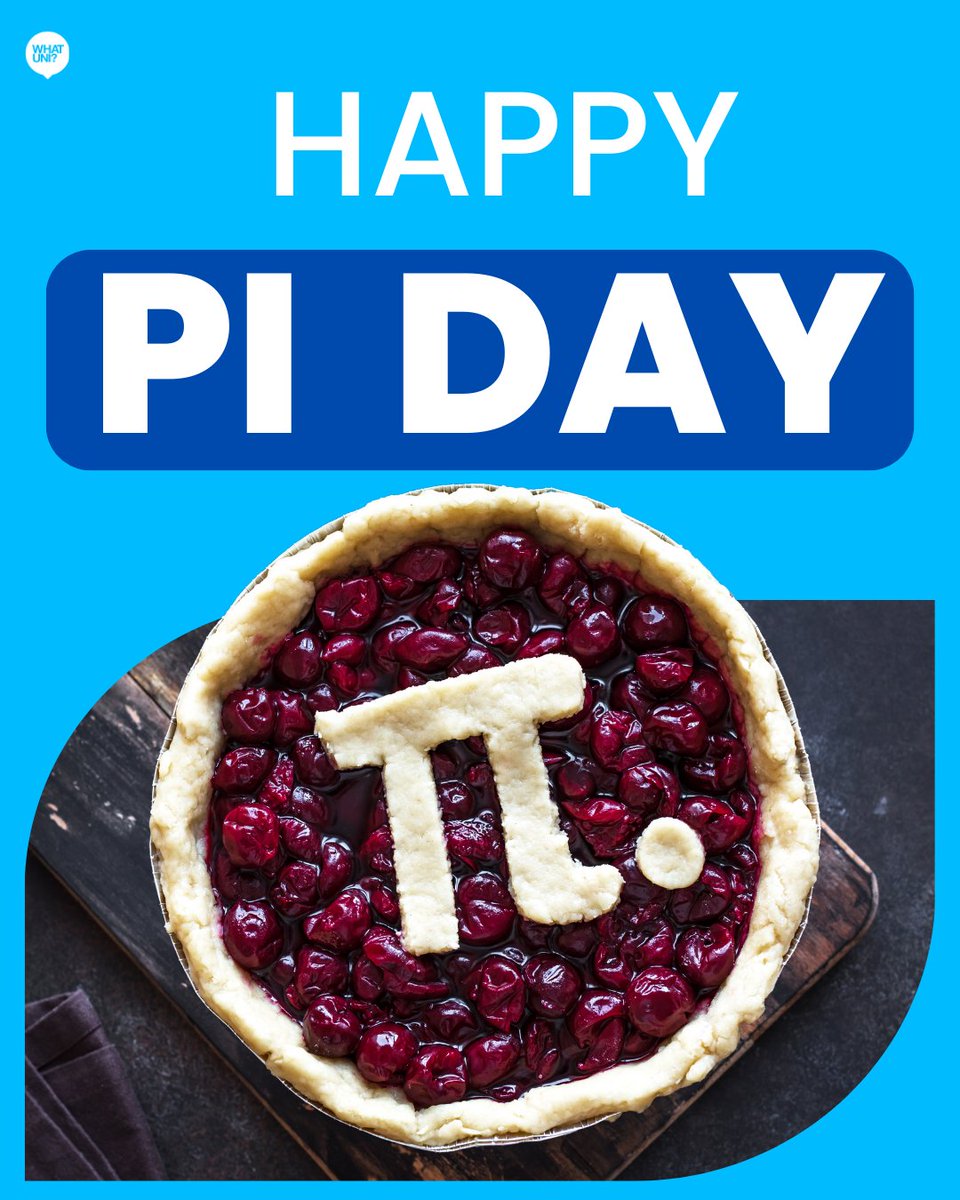 Celebrate #PiDay with us! 🥧✨ Ever wonder how far 3.14 can take you in the real world? Discover the limitless opportunities a maths degree can offer! 

For more visit: bit.ly/4ii4AoT

#MathsDegree #InfinitePossibilities #STEMCareers #LoveMaths