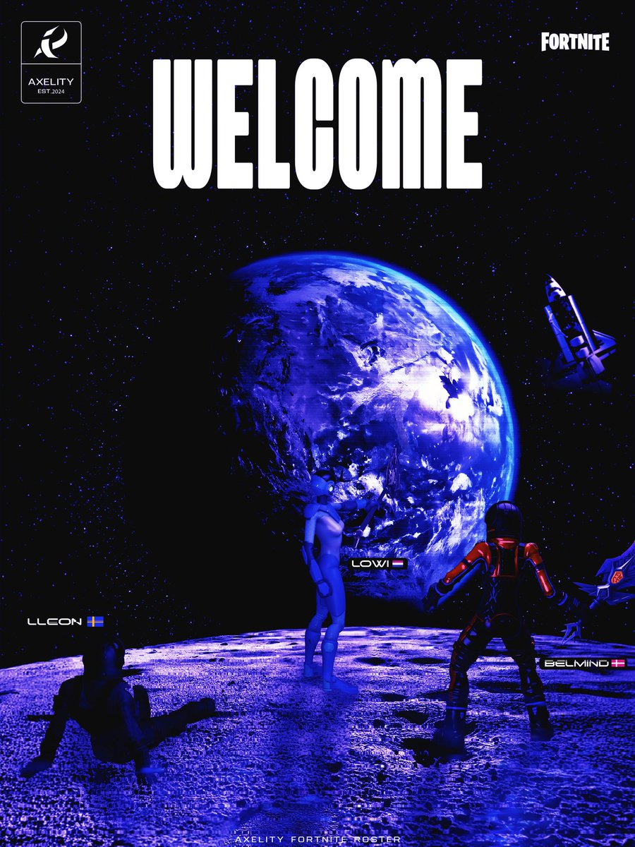 Moon? Space? It's just us. 🔮🌌

AX | @lleonxdd 🇸🇪
AX | <a href="/Belmiind/">Belmin</a> 🇩🇰
AX | @lowifn_ 🇹🇯

Three talented players who are ready to reach for the stars and take our academy to new heights 🌠✨