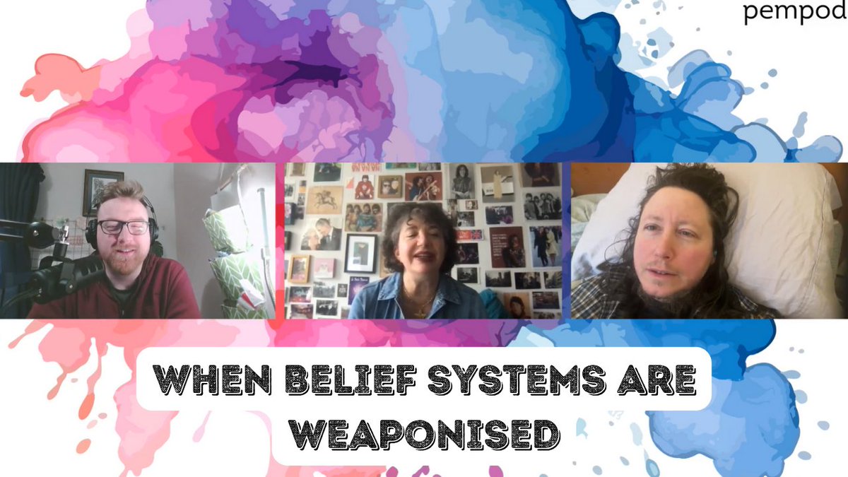 pempodcast23's tweet image. We're moving away from twitter use but just popped by to let you know about our new episode about ME, chronic illness and toxic religion and spirituality. It's a good one!
Find us on YouTube or your podcast provider under post exertional Mayonnaise!