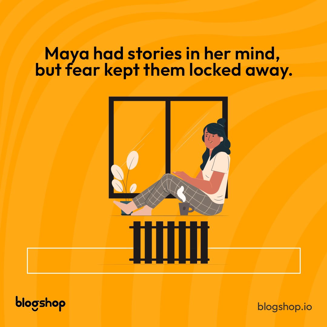 blogshopmedia's tweet image. Ever felt like Maya, with a story to tell but unsure of how to share it? BlogShop is here to help.

Join us today and start sharing your story!
#blogshop #WritingCommunity