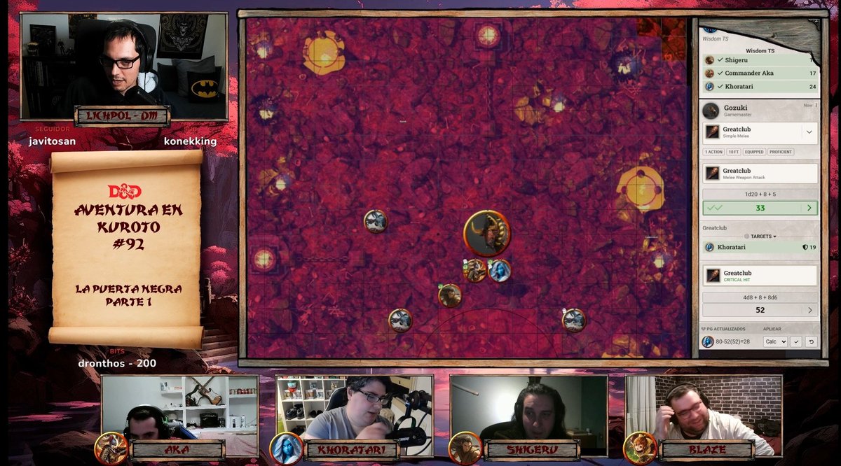 Los cazadores investigan la Puerta Negra y se adentran en el abismo...

#twitch #dungeonsanddragons #dnd5e #aventura #yokai #rol