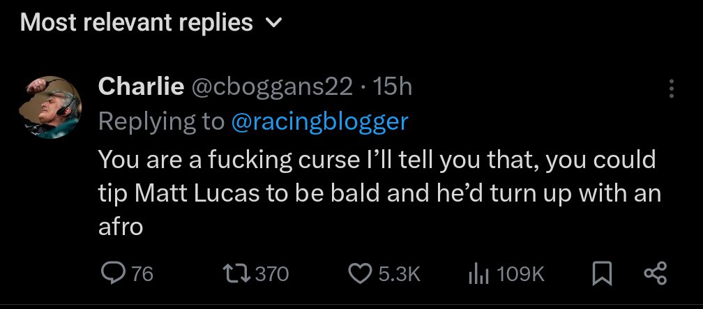 Rustyb1n's tweet photo. @H44Patch Loved this response...😂 https://t.co/XRjFHjcS2S