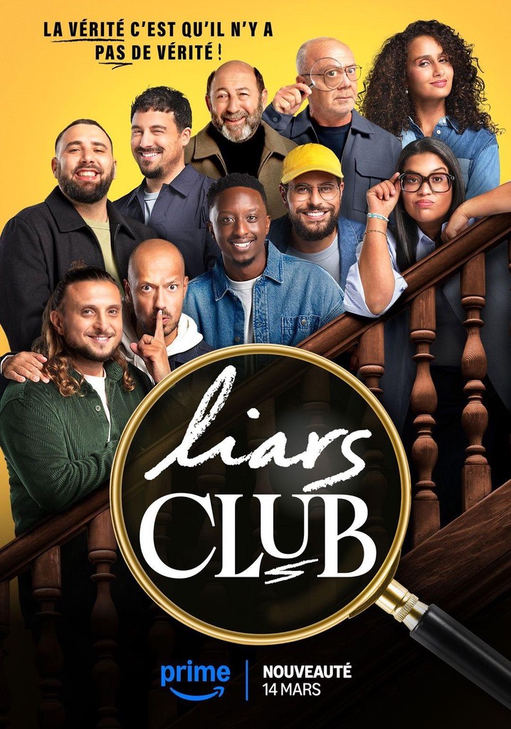 CinemaRareIN's tweet image. 5 pairs join the very select Liars Club for a game of bluff and detective work. Each pair tells 3 stories, only one of which is true. The challenge is to detect the true stories and unmask the devious pair who are only telling lies.

#LiarsClub S1 (2025, French), now streaming on
