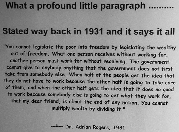 This is true when a terrorist organization rules a country.  We have seen this in Africa and all have failed and SA is on it's last legs.