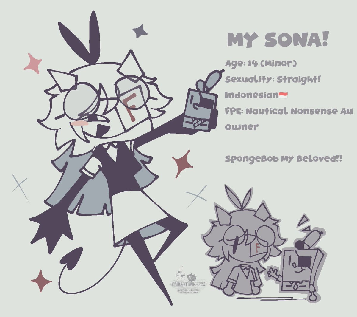 FridayFunk4782's tweet image. My Sona Ofc Pal!
&quot;Spongebob My beloved&amp;lt;3&quot;

#fundamentalpapereducation #fundamentalpapereducationAU #fundamentalpapereducationOC #fpeOC #fpeAU #fpe #FpeNauticalnonsenseAU #SpongeBobSquarePants