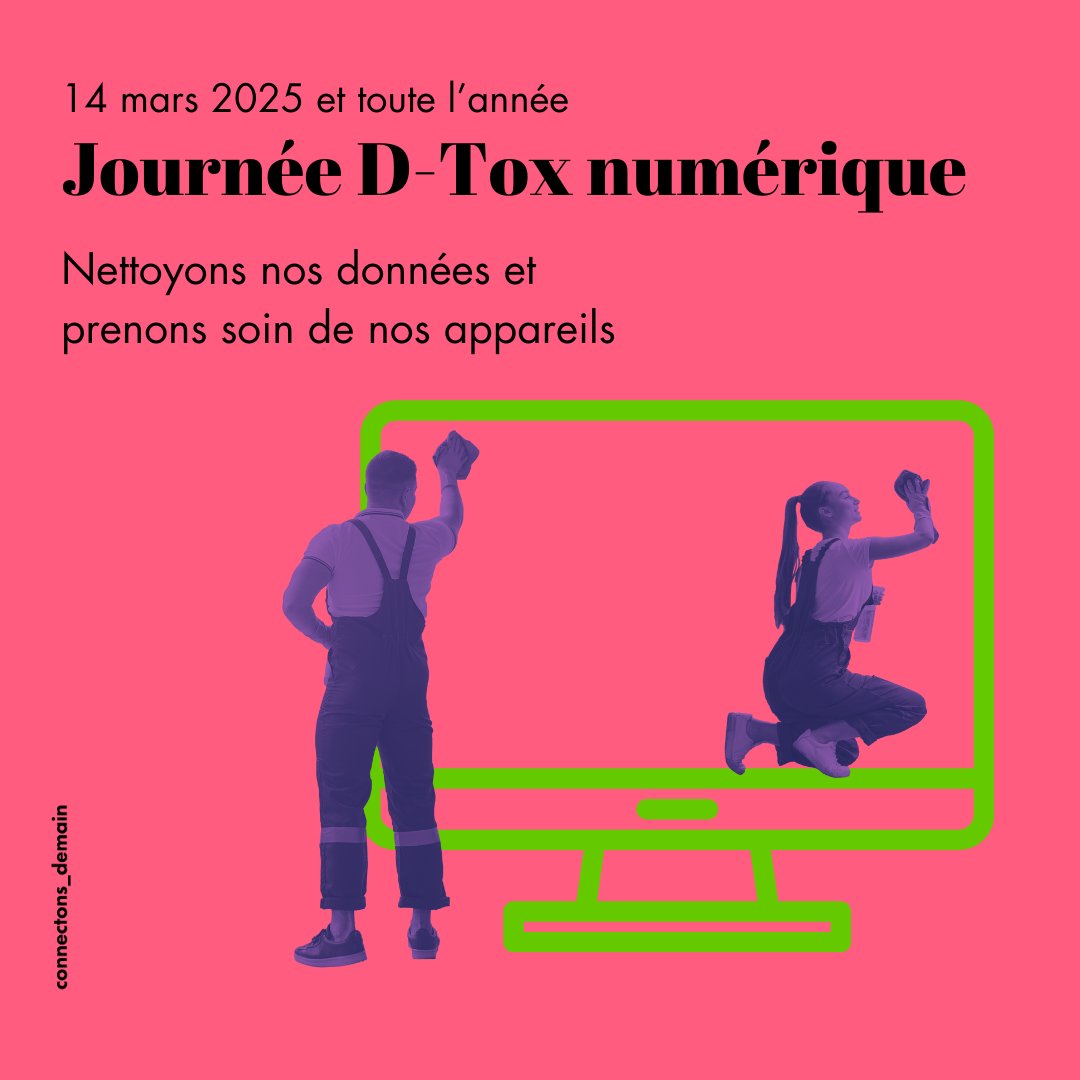 La Ville de #Genève participe à l’action internationale "Digital Cleanup Day" qui sensibilise à l'empreinte carbone et environnementale du numérique.
👉 bit.ly/3PqrRcb