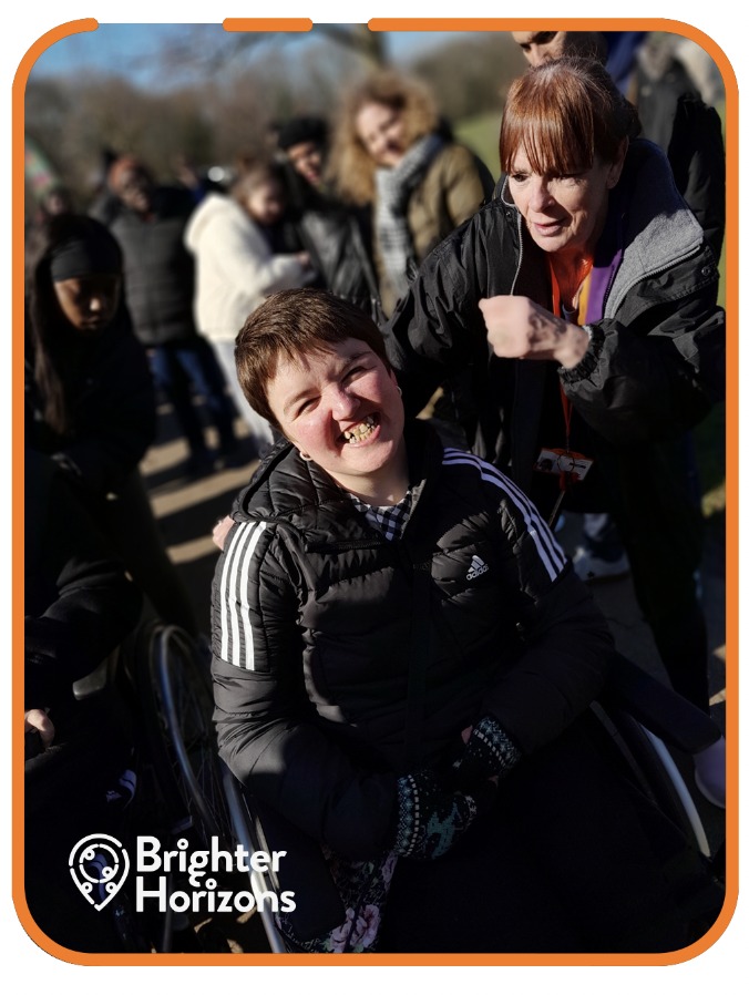 Our service users choose what we do and who we do it for. So they chose a sponsored walk to raise funds for a local volunteer run playgroup on the Downham estate. 

Want to contribute? Find out more here... bit.ly/4bLpzOI

#brighterhorizons #brighterhorizonslewisham