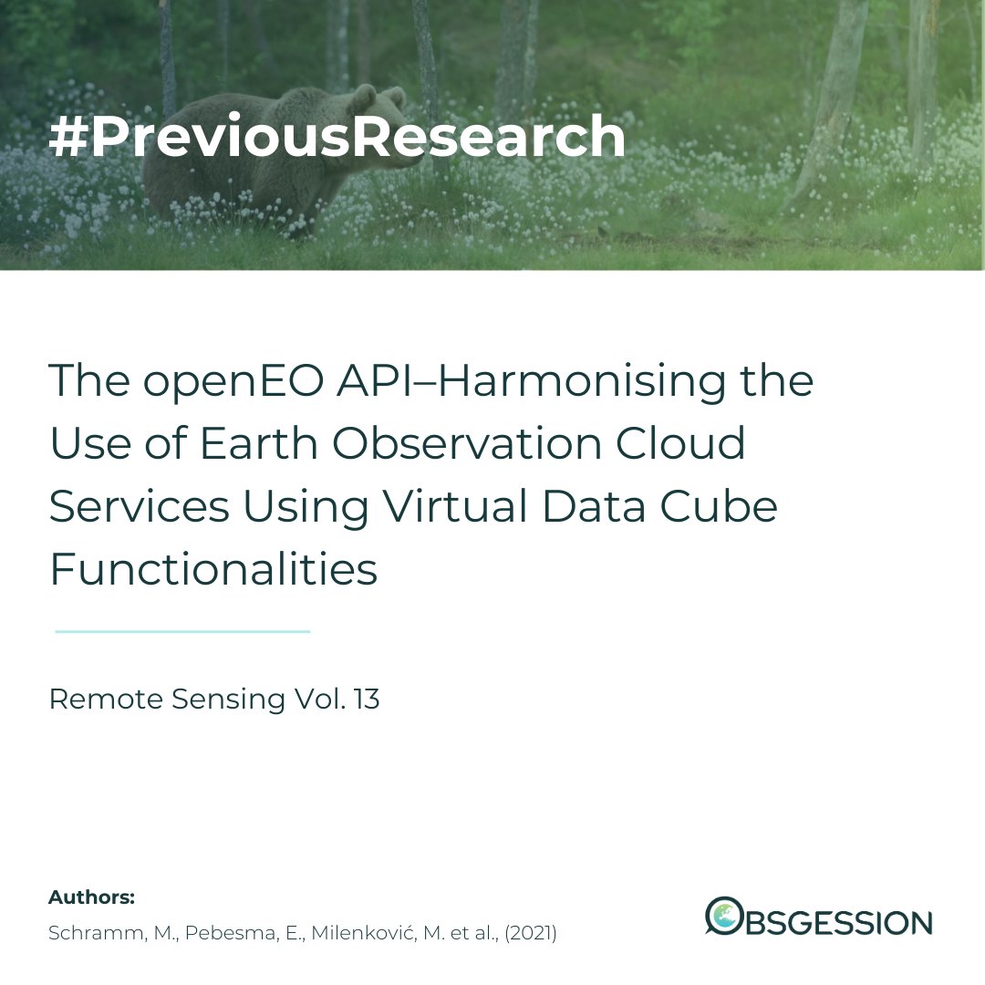 Who says science is just old books and dusty libraries?📚
This week’s #PreviousResearch article by VITO introduces the openEO API and data cube model.🌍
💡mdpi.com/2072-4292/13/6…