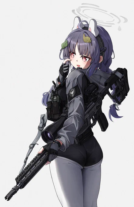 #ブルアカ ミユ w. Strike X-Axis (SIG Cross)