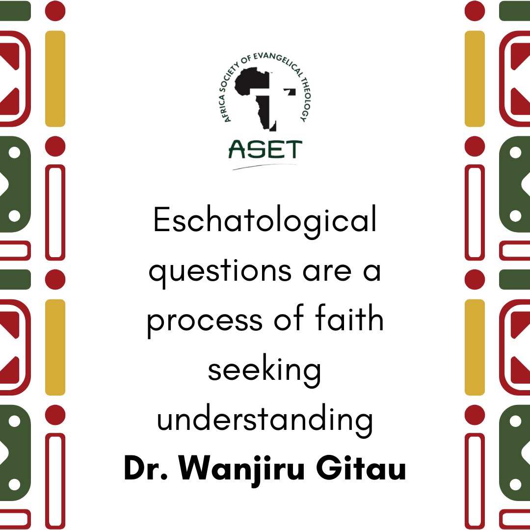 ASET - Africa Society of Evangelical Theology tweet media