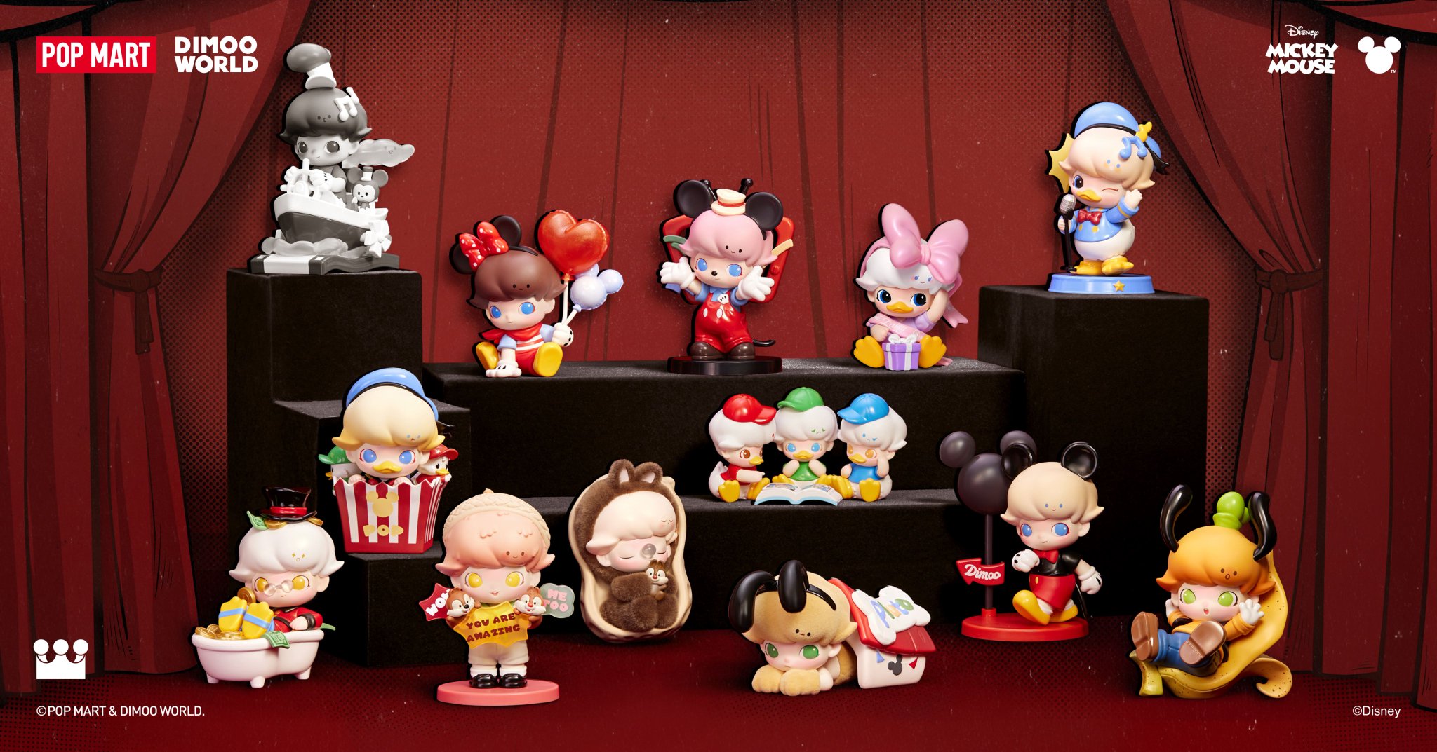 POPMART Dimoo まとめ売り MEGA COLLECTION 1000% JUST DIMOO × SmileyWorld - Mega 1000