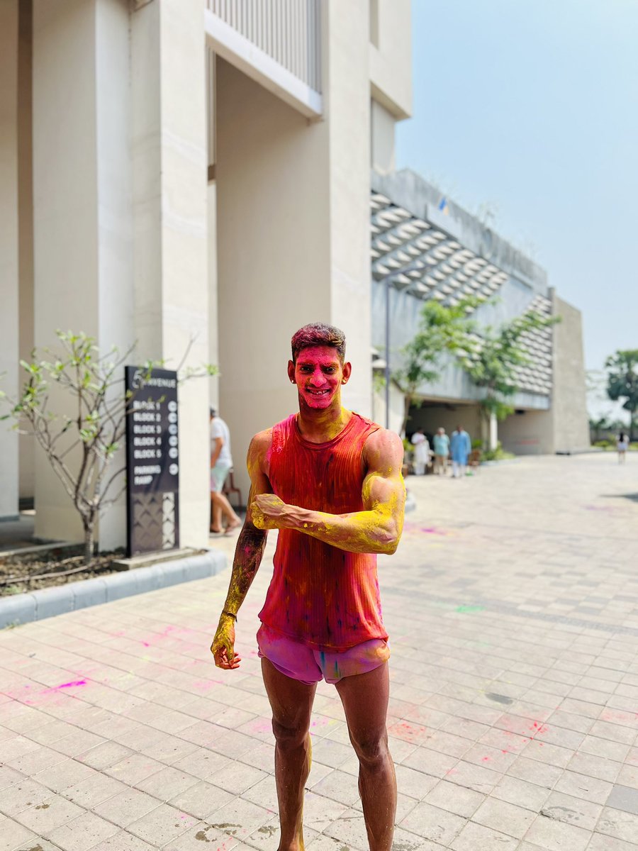 May your Holi be filled with colors 🎨, laughter , and love ❤️! Wishing you all a Happy Holi! 🎉