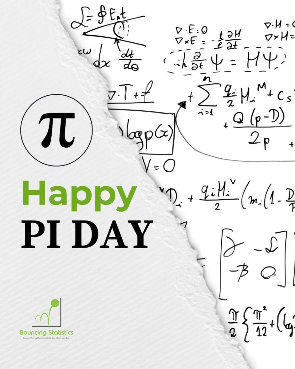 BouncingStats's tweet image. Often we hear from young people that Maths is boring. But it’s often forgotten the importance of numbers and how such knowledge can support development and personal goals. 

#PiDay #MathsInLife #PowerOfPi #RealWorldMaths #EndlessPossibilities #BouncingStatistics