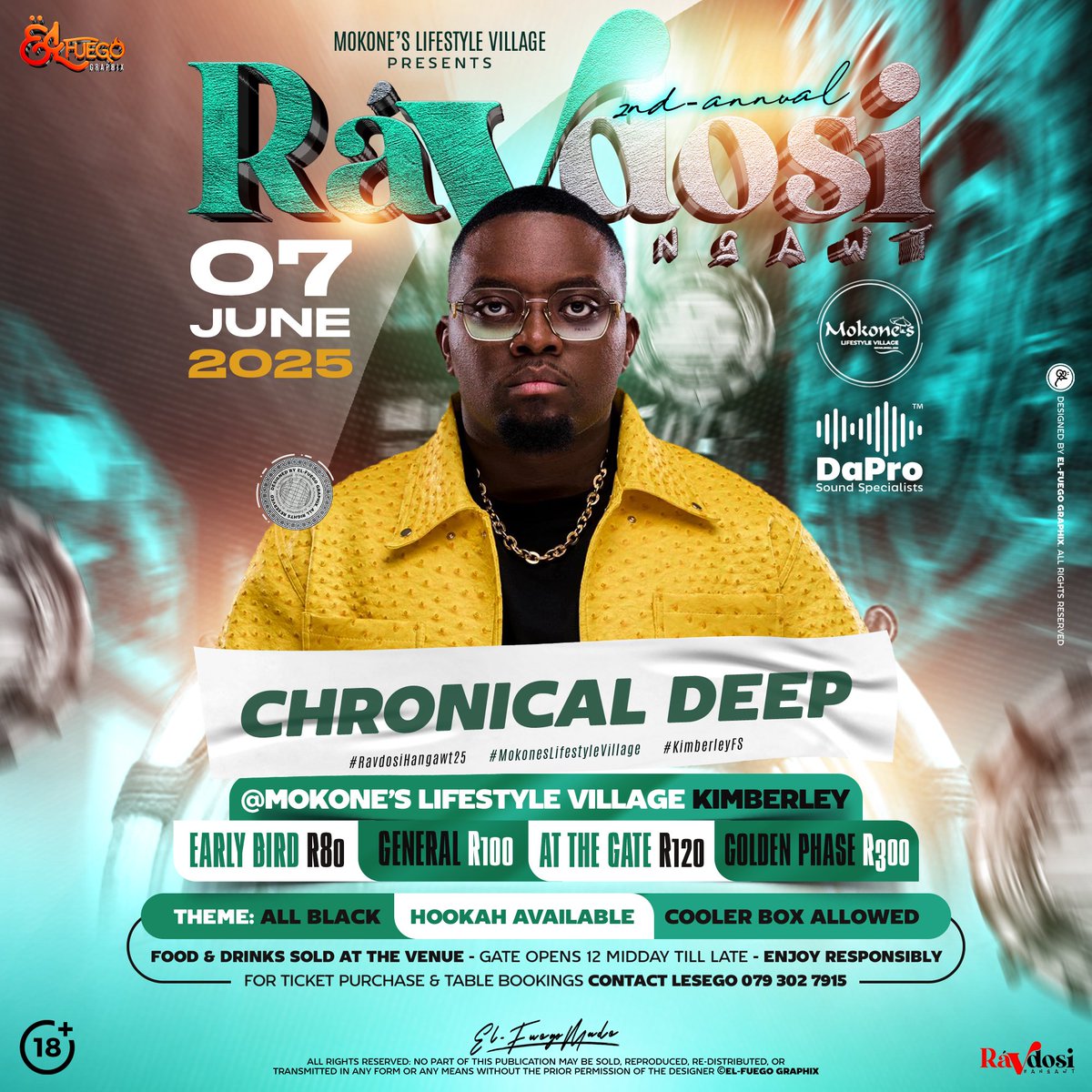 #7June2025
#RávdosiHangawt
#2ndAnnual
#AllBlack
#MokonesLifestyleVillage

✊