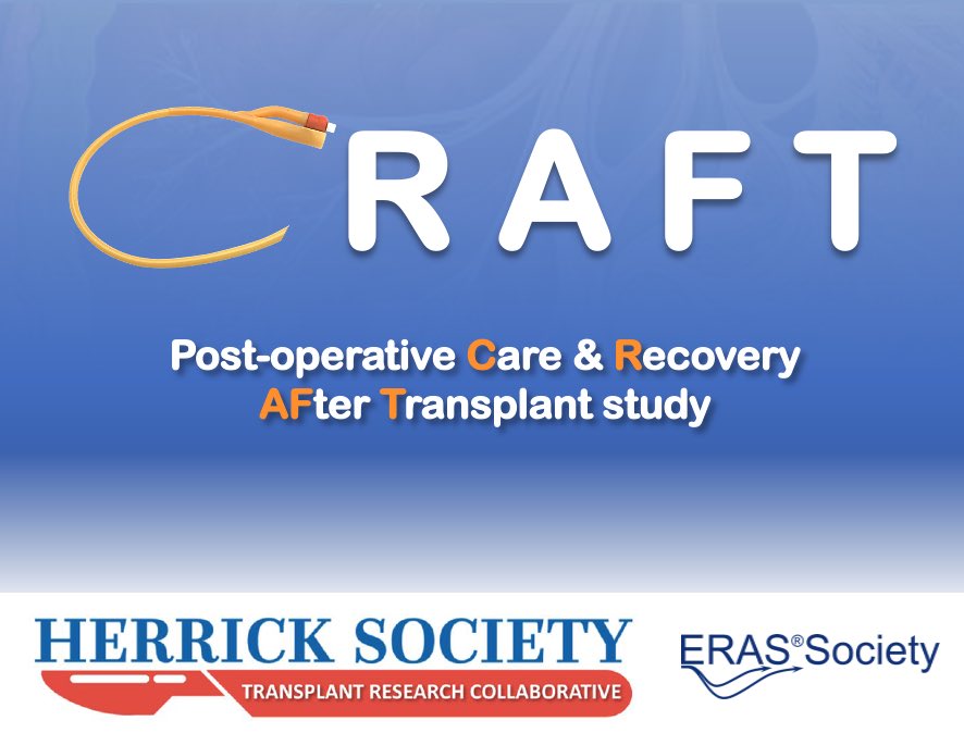 The Herrick Society (@herricksociety) on Twitter photo Today you can’t miss the “Dragons Den” 🐉
📍Room Syndicate 4
⏰ 11.30 to 12.45, Friday 14th
We will be presenting the results for the <a href="/herricksociety/">The Herrick Society</a> #CRAFT study 💪🏻📈
<a href="/BTStransplant/">BTS</a> <a href="/ERAS4Transplant/">ERAS_in_Transplantation_NHSBT</a> <a href="/NHSBT/">NHS Blood+Transplant</a> <a href="/emilythompson88/">Emily Thompson</a> <a href="/RuthVOwen/">Ruth Owen</a> <a href="/SamJTingle/">Sam Tingle</a> <a href="/vikkipaedia/">Vik Subramaniam</a> <a href="/klconnor11/">Katie Connor</a> Today you can’t miss the “Dragons Den” 🐉
📍Room Syndicate 4
⏰ 11.30 to 12.45, Friday 14th
We will be presenting the results for the <a href="/herricksociety/">The Herrick Society</a> #CRAFT study 💪🏻📈
<a href="/BTStransplant/">BTS</a> <a href="/ERAS4Transplant/">ERAS_in_Transplantation_NHSBT</a> <a href="/NHSBT/">NHS Blood+Transplant</a> <a href="/emilythompson88/">Emily Thompson</a> <a href="/RuthVOwen/">Ruth Owen</a> <a href="/SamJTingle/">Sam Tingle</a> <a href="/vikkipaedia/">Vik Subramaniam</a> <a href="/klconnor11/">Katie Connor</a>