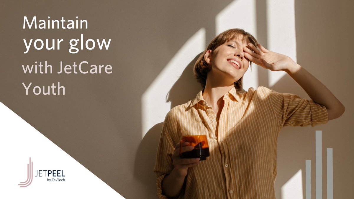 Prevention isn’t about changing your skin - it’s about protecting it. JetCare Youth is designed to preserve skin’s natural balance, maintain hydration, refine skin texture, and reinforce resilience.🌻

#JetPeelbyTavTech #JetPeelOfficial #JetPeelGlobal