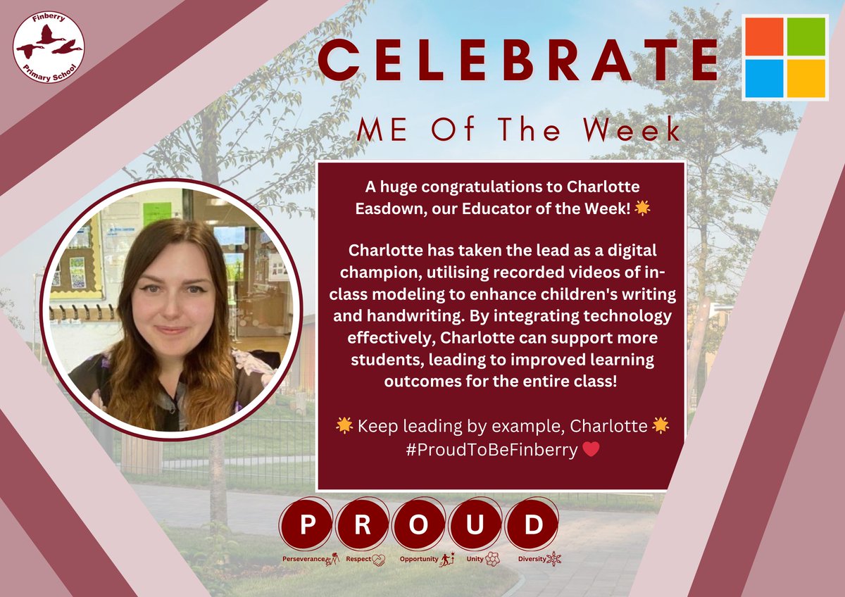 Finberry Primary School (@finberryprimary) on Twitter photo π₯ Charlotte Easdown is leading the way as a Digital Champion, using <a href="/MicrosoftTeams/">Microsoft Teams</a> & <a href="/OneNoteEDU/">OneNote Education</a> recorded videos for class modelling to improve writing & handwriting skills. βοΈπ₯
Brilliant use of tech to enhance student learning!
#MIEExpert #EdTech #DigitalChampion π₯ Charlotte Easdown is leading the way as a Digital Champion, using <a href="/MicrosoftTeams/">Microsoft Teams</a> & <a href="/OneNoteEDU/">OneNote Education</a> recorded videos for class modelling to improve writing & handwriting skills. βοΈπ₯
Brilliant use of tech to enhance student learning!
#MIEExpert #EdTech #DigitalChampion