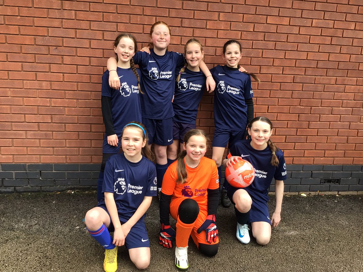 Very proud of our girl’s football team who took part in the Stockport County U11s cup yesterday!