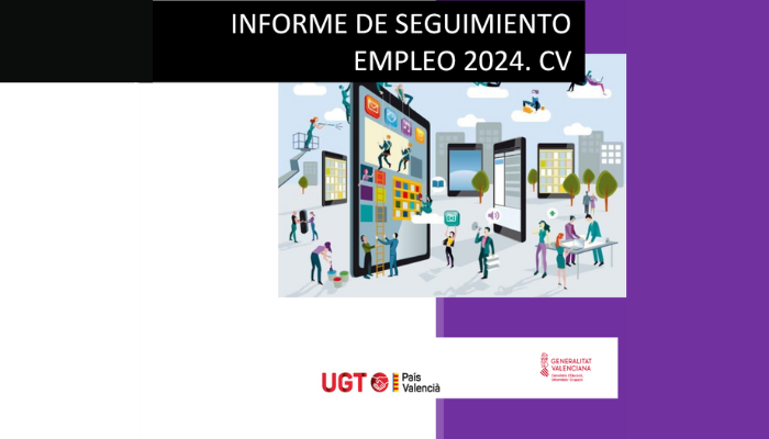 ‼️ #UGTPV presentamos el Informe de Seguimiento del Empleo 2024, analizando la evolución del mercado laboral en la Comunidad Valenciana tras la Reforma Laboral. Un año más, evaluamos su impacto en la estabilidad y calidad del empleo.

Consulta el informe: bit.ly/3RaW7Is