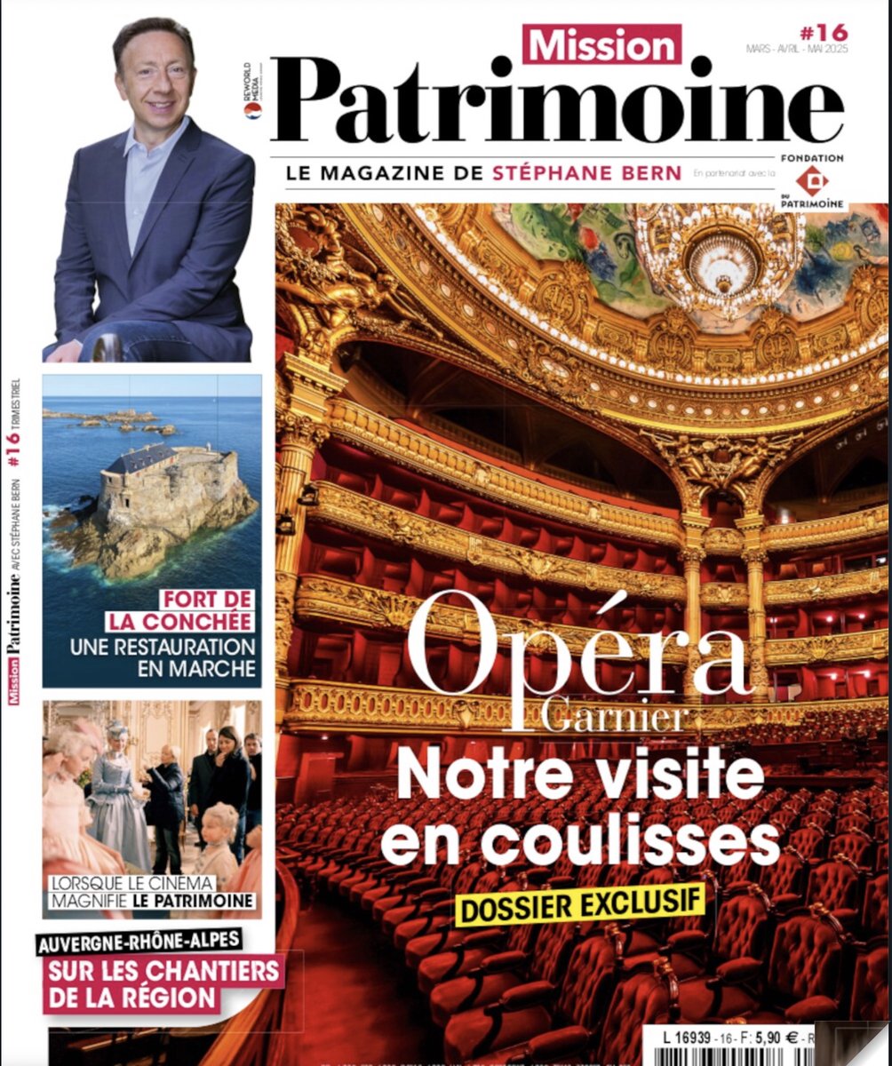 De la lecture pour votre week-end ! Le nouveau numéro de Mission Patrimoine est en kiosque.