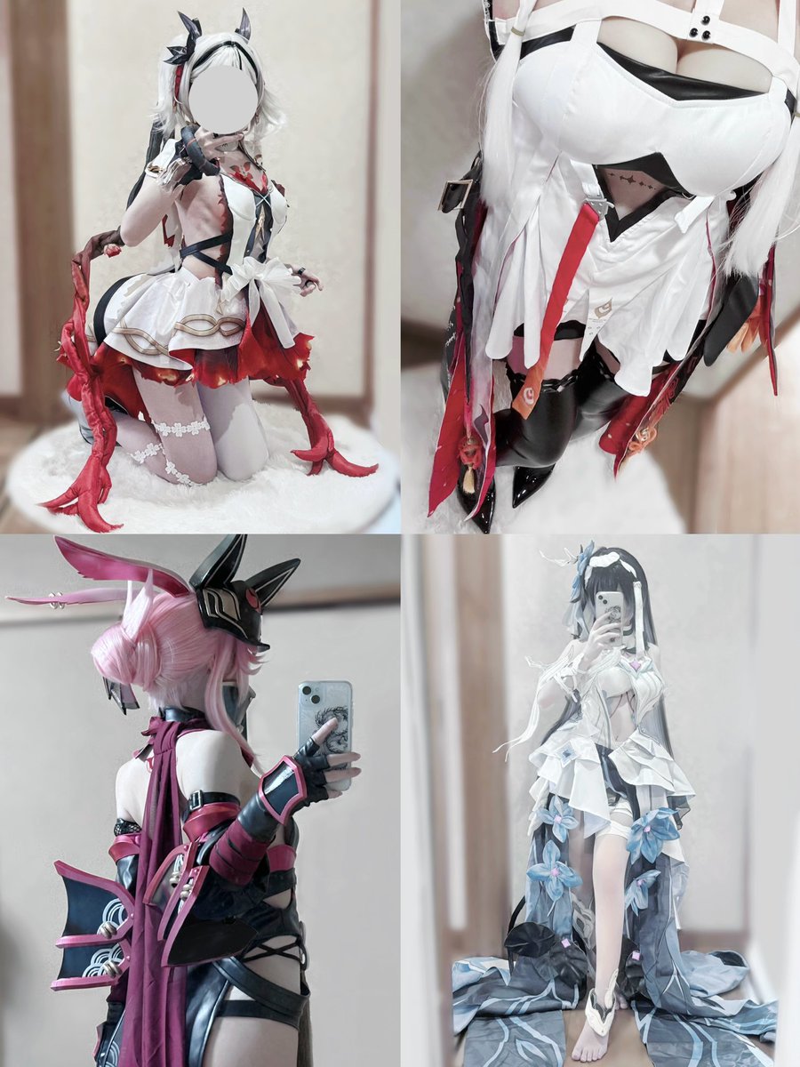 aa_luru's tweet image. #自己紹介に無言で4作品のコスプレどうぞ
