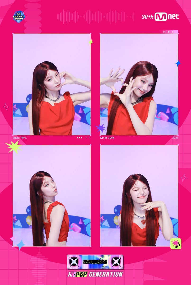 :¨·.·¨:
`·..➭ Mnet 30주년 기념✨
📸  #예지(#ITZY)의 #엠카네컷 도착🫶

#엠카운트다운 #MCOUNTDOWN