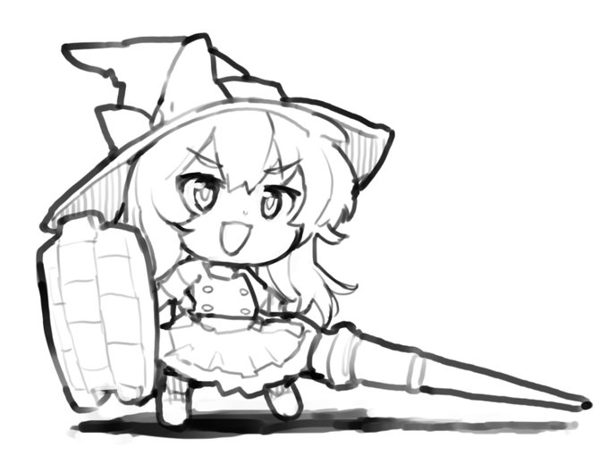 落書きちびランス魔理沙 