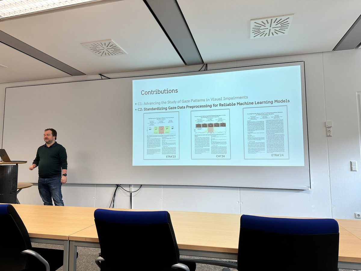 albrechtschmidt's tweet image. Visual impairment is very common - and with an aging society challenges are increase and there is still very little research. Jesse Grootjen summarizes his PhD research (which he currently writes up:) on how to detect and mitigate some of these issues. @mimuc @JesseGrootjen