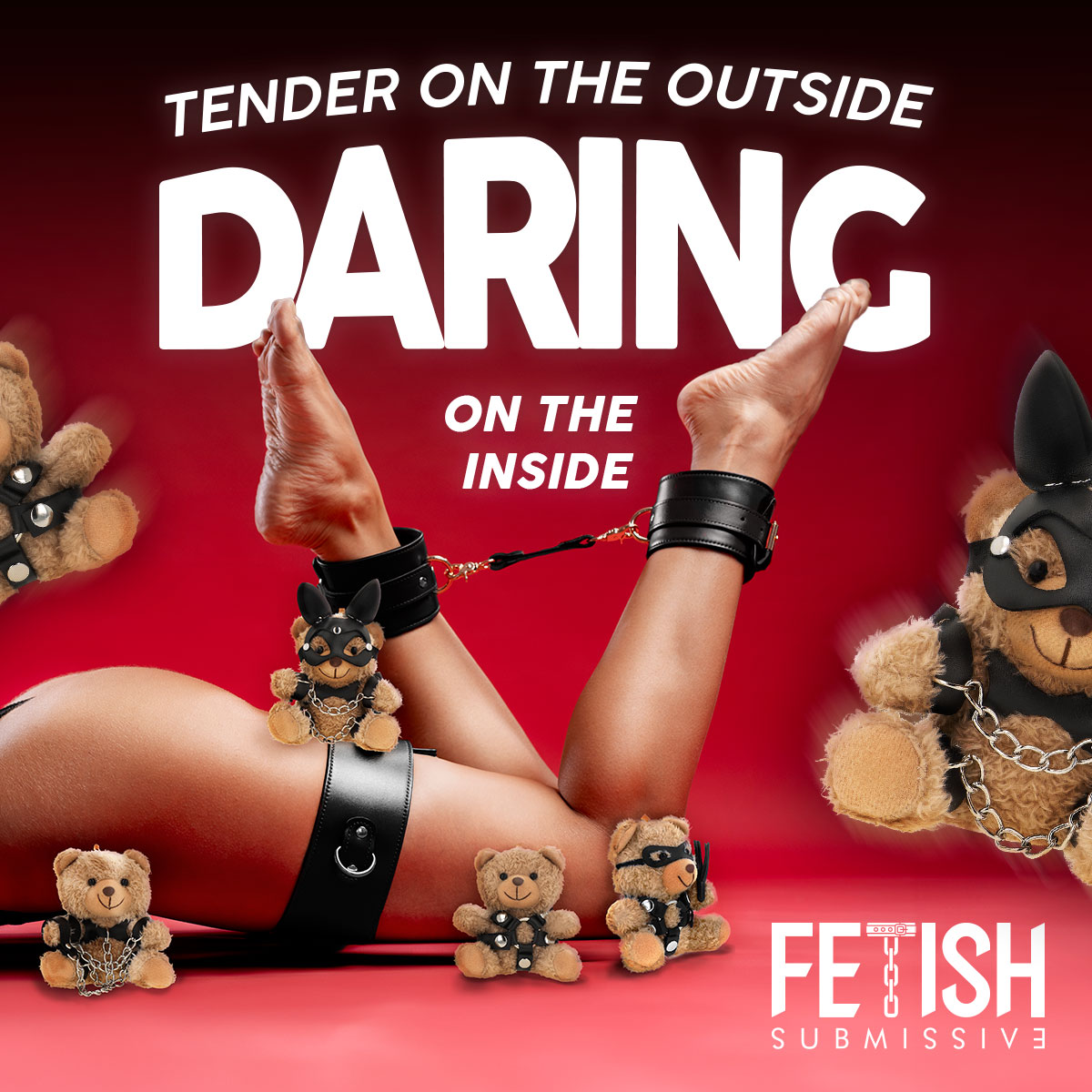Die Fetish Submissive Teddybären sind eine Teddybärenkollektion, die den Begriff „niedlich“ mit einem mutigen Twist neu definiert: außen süß, innen verwegen. kinkstore.de/fetish-submiss… #bdsm #bdsmtoy