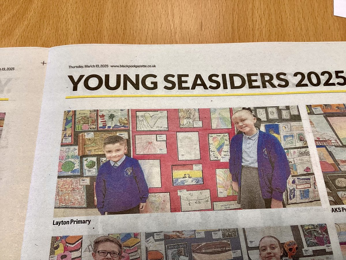 Our wonderful Layton artists 🖼️ #youngseasiders #artist