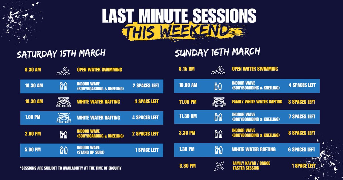 Weekend plans?
Last minute weekend sessions available. Book now: ciww.com
Mae sesiynau penwythnos munud olaf ar gael. Cadwch le nawr!
#ciww #lastminuteavailability #cardiff #weekendactivities #familyfun #weekendadventure #familyactivities #thingstodoincardiff