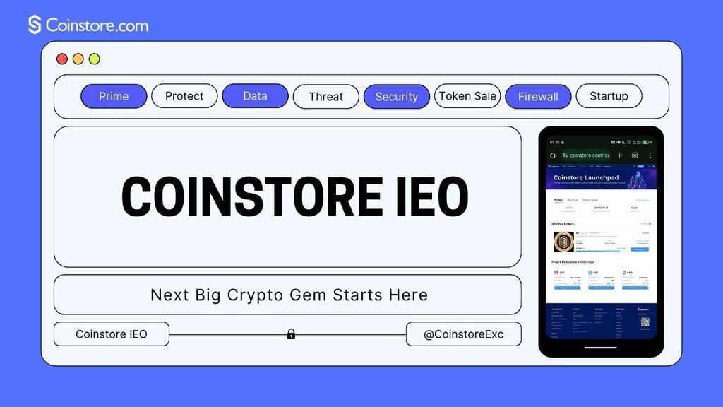 IEO whitelist spots are like golden tickets! 🎟️ They unlock early investment opportunities in high-potential projects.

🚀 Secure yours now on @coinstoreexc!

📚 cutt.ly/mrq5d2ao

#Whitelist #coinstore #launchpad