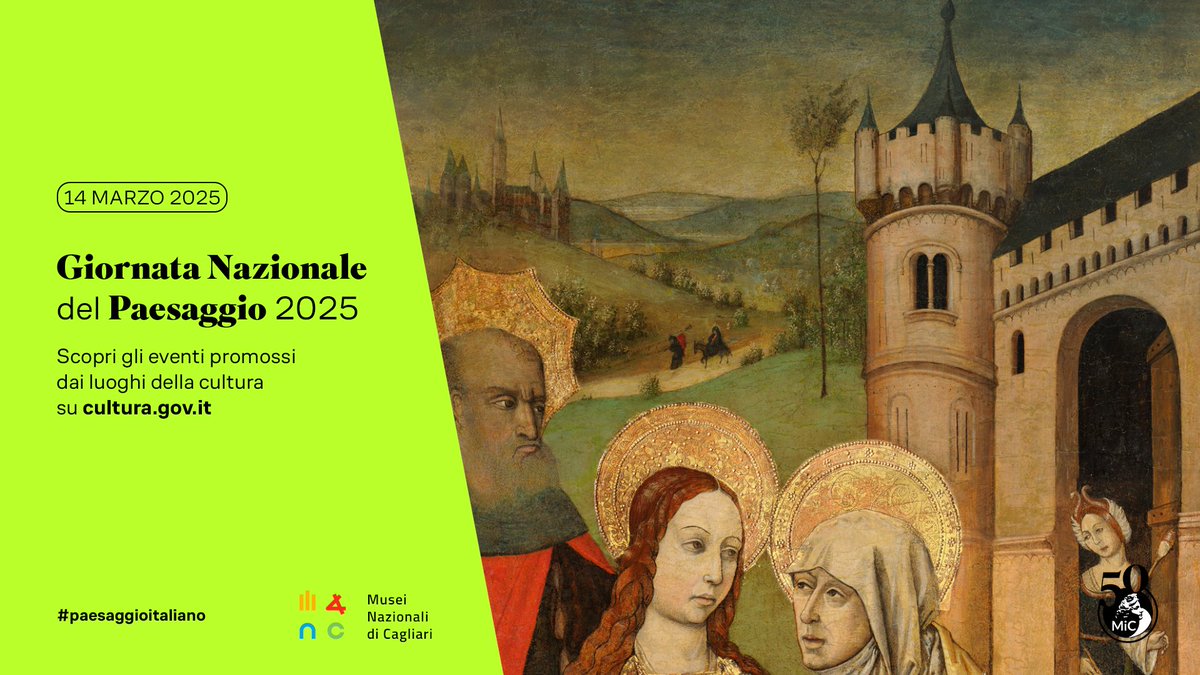 Oggi, 14 marzo, si celebra la Giornata Nazionale del Paesaggio, istituita per “promuovere la cultura del paesaggio in tutte le sue forme e sensibilizzare i cittadini sui temi ad essa legati”
Ai #MuseiNazionaliCagliari la celebriamo con un dettaglio del Retablo della Visitazione🧐