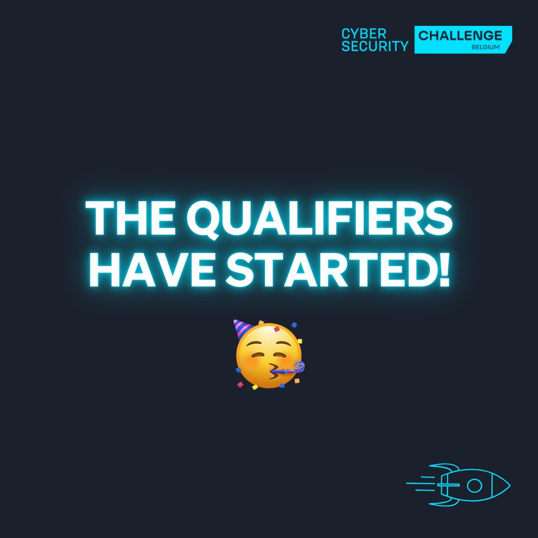 The CSCBE Qualifiers have started – we wish all participants the best of luck! It’s time to solve some cybersecurity challenges! 🚀💪