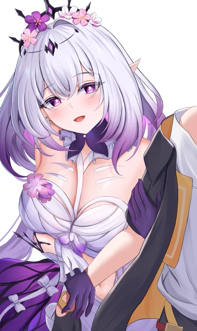 #崩壊スターレイル #HonkaiStarRail #キャストリス #Castorice触れても大丈夫とわかってから、すっごい距離間になったキャストリスさん 