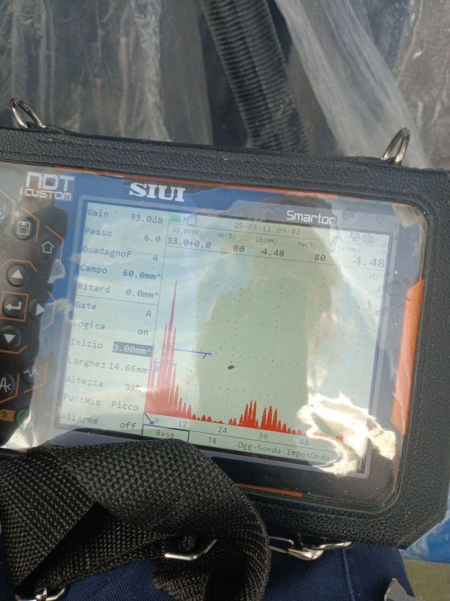 ndt_siui's tweet image. #Smartor (SIUI) for UT composite inspection of a delaminated transom.