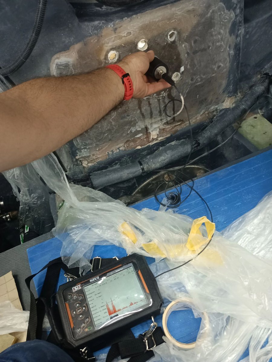 ndt_siui's tweet image. #Smartor (SIUI) for UT composite inspection of a delaminated transom.