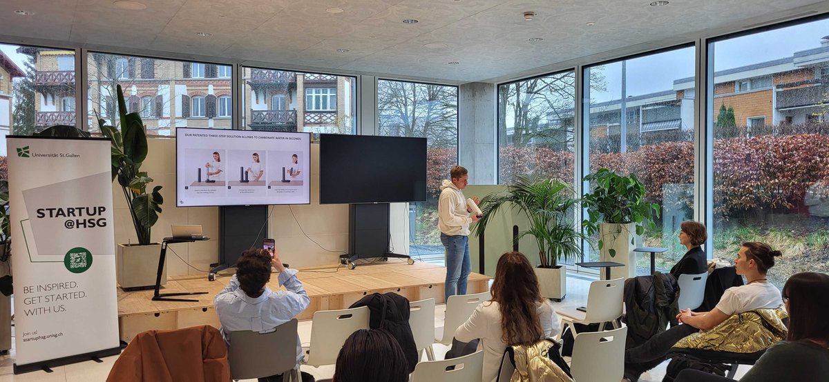 🎉 Huge thanks to Linus Lingg, co-founder of Bottle+, for an insightful talk at our Lunch &amp; Learn! 🙌 We loved the great conversation, delicious pizza 🍕 &amp; fresh perspectives on entrepreneurship.

Special shoutout to HSG team for partnering with us! Should we host another? 🚀