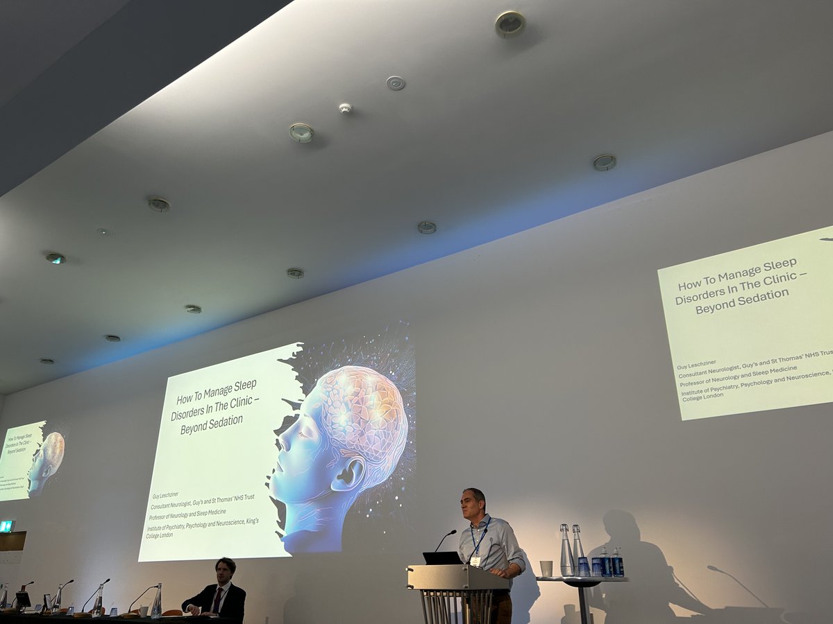 British Neuropsychiatry Association (@the_bnpa) on Twitter photo Kicking off day 2 of the BNPA 2025 <a href="/guy_lesch/">Guy Leschziner</a> presenting on the management of sleep disorders. Very appropriate timing given it's World Sleep Day Kicking off day 2 of the BNPA 2025 <a href="/guy_lesch/">Guy Leschziner</a> presenting on the management of sleep disorders. Very appropriate timing given it's World Sleep Day