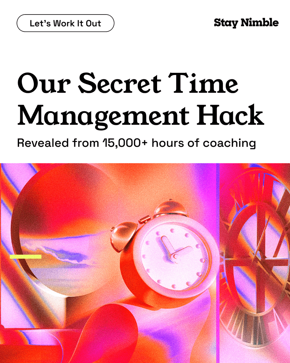 Stay Nimble tweet media