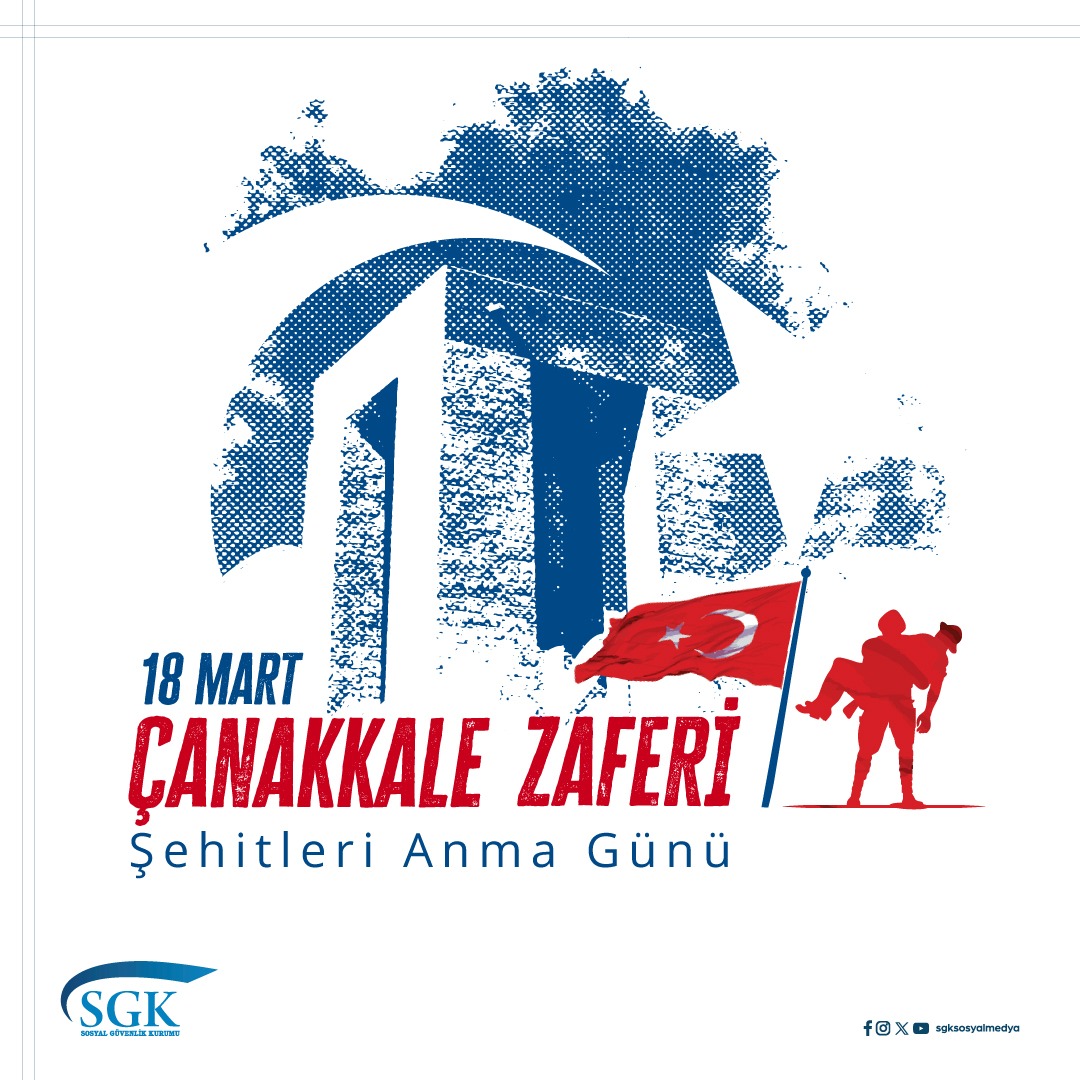Çanakkale Zaferi'nin 110. yıl dönümünde, vatanımızın bağımsızlığı için canlarını feda eden aziz şehitlerimizi saygı ve minnetle anıyoruz.

#ÇanakkaleZaferi #ŞehitlerimiziAnıyoruz