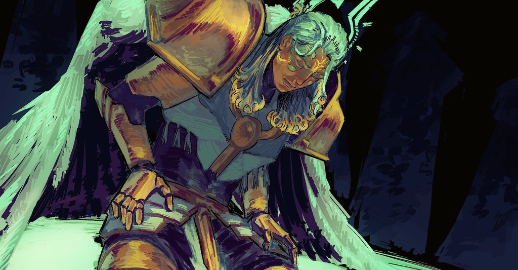 ooooo somebody got grounded #ULTRAKILL i acknowledge that this drawing was a skill issue