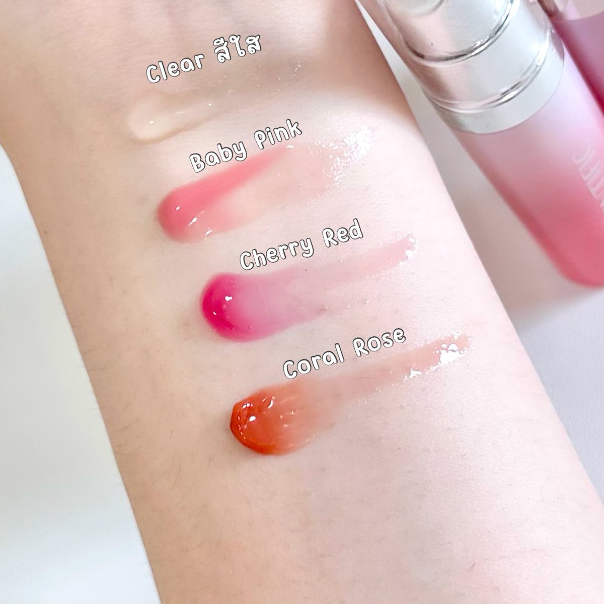 เป็นลิปที่สีน่ารักมากก แล้วก็บำรุงได้ปังมาก! น้องลิปเปปไทด์เซรั่มของ #SKINTIFIC 💖 นี่มีครบทุกสี เพราะสีคิ้วท์เกิ้นนน ทาเป็นประจำปากนุ่ม ชุ่มชื้น อมชมพูขึ้นมากก ปากไม่แห้ง ไม่แตก แล้วฉ่ำจริงไรจริง โดยรวมคือปากสุขภาพดีขึ้นมาก ให้สิบเลย ชอบ!! https://t.co/IeGu3BxRtz