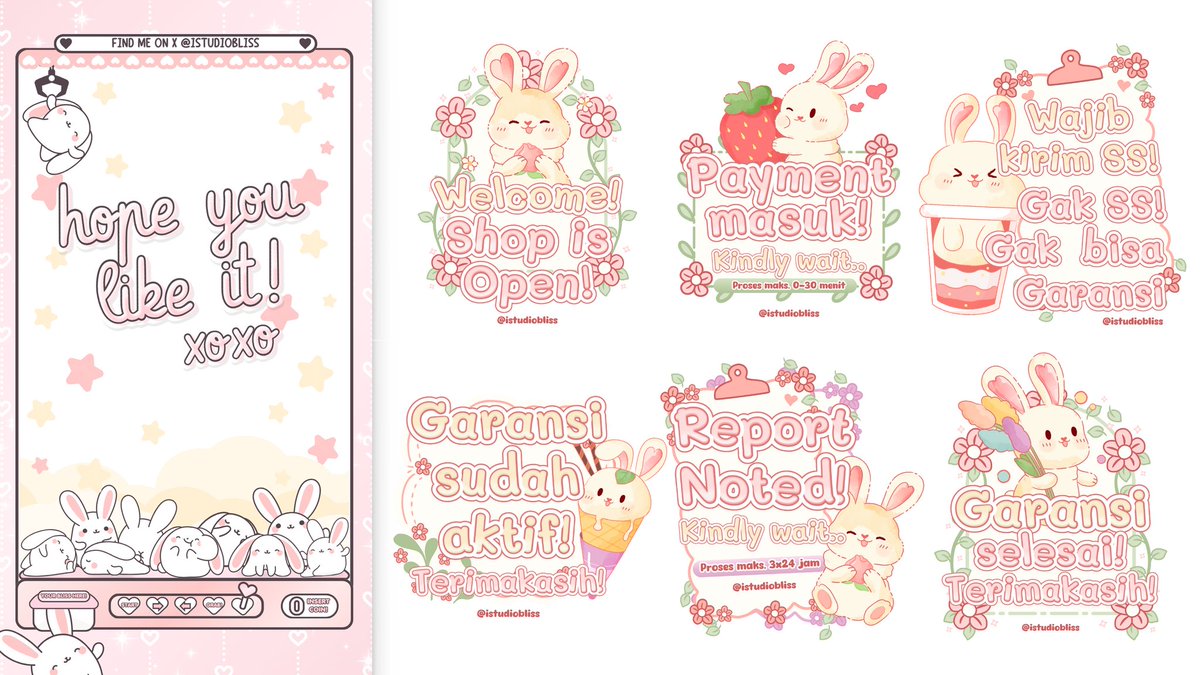 — ˖⁠♡ a repost would be appreciated, tysm!🍦🍰

Halo! aku mau clearance sale sticker dibawah ini only 17.OOO/pack ❥ more info check alt yaa <3! 

#zonauang #zonajajan